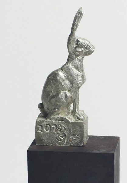 Ratte, Bronzeguss,Hofgartensaal, Kempten, Tierplastik, Tierfigur, Kunst, Bildhauer, Tierskulptur