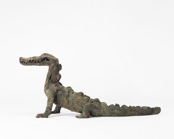 Krokodil, Winfried Becker, Bronzeguss